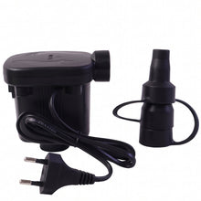 Sleek electric air pump in a compact, portable design against a clean white background.