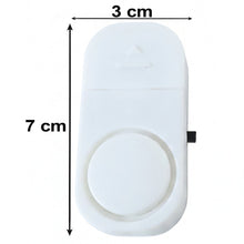Magnetic door alarm size details