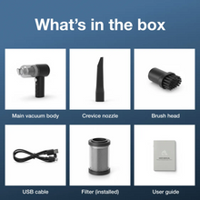 3 in 1 Mini Car Vacuum – Wireless, Rechargeable, Blower & Dust Cleaner for Car & Home