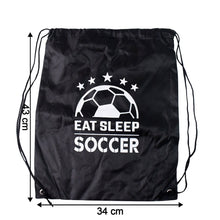 Back view of the comfortable Drawstring Sport Backpack, ready for adventure.