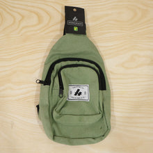 Compact sling bag with multiple compartments for gadgets and cards