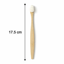 natural wood dental brush