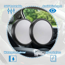 Blind spot mirror installed on car side mirror