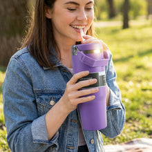 Premium Stainless Steel Vacuum Insulated Travel Mug Tumbler  (890ML / 1 Pc / Mix Color)