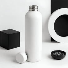 Portable insulated water bottle designed for hydration on the go
