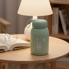 Cute Rabbit Printed Portable Insulated Water Bottle (330ML / 1 Pc)