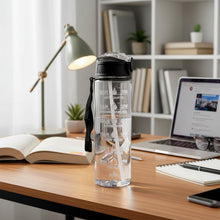 Home use of multipurpose water bottle from 3 in 1 bottle set