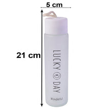 Water bottle leak proof lid