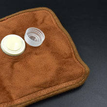 Durable plastic hot water bag inject cap with ergonomic funnel shape