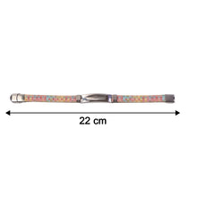 Stylish multicolor wrist jewellery with woven details