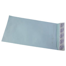 Side view of Polynet premium card envelope highlighting slim design