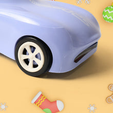 Leakproof kids car design water bottle with silicone straw
