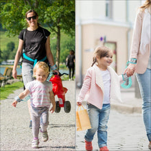 Child anti-lost strap in outdoor setting