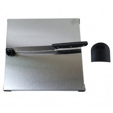 Stainless Steel 2 In 1 Cutting and Chopping Board with Built In Knife (1 Set) view 5