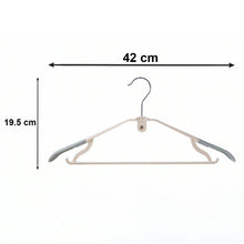 Lightweight plastic hangers for easy handling