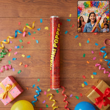 Red Chamki Confetti Party Popper for Birthday Wedding and Celebration (1 Pc) view 7