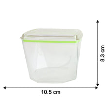 Dimension overview for 500ml leak-proof food storage containers