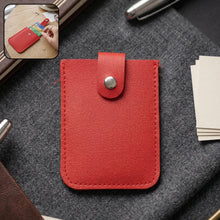 Compact small card holder wallet with slim profile and multiple slots