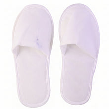 Soft Closed Toe Slippers for Hotel Spa Guest and Home White 28 x 11 cm (1 Pair) view 4