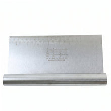 Steel scraper dough cutting use
