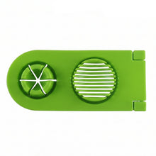 2 in 1 kitchen egg tool for neat slices and even wedges