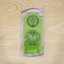 Egg slicer and wedge cutter for quick, uniform egg pieces