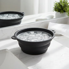 Skin soothing ice facial bowl designed for cold therapy