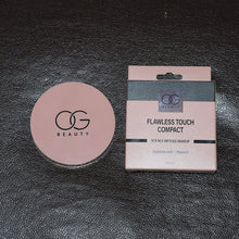 OG Beauty Java Compact Powder showing powder surface texture