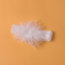 Cute Soft Elastic Floral Baby Headband Stylish Stretchable Hair Band (1 Pc)