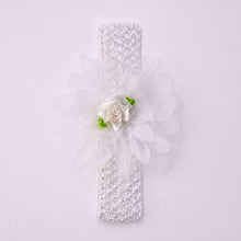 Cute Soft Elastic Floral Baby Headband Stylish Stretchable Hair Band (1 Pc)