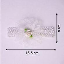 Cute Soft Elastic Floral Baby Headband Stylish Stretchable Hair Band (1 Pc)