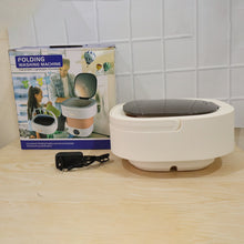 Portable foldable washer for everyday small laundry loads