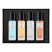 Individual perfume bottles from OG Beauty unisex fragrance gift set