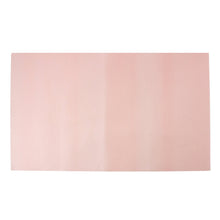 Clear organizer mat providing hygienic surface protection for fridge shelves
