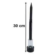 Solar pathway light panel charging