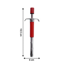 Ergonomic handle detail of Supermom Dragon stainless steel gas lighter