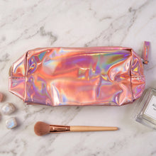Waterproof Travel Cosmetic Pouch Holographic Makeup Toiletry Bag