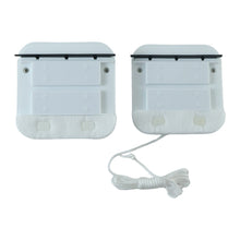 Efficient two sided glass scrubber for interior and exterior window cleaning.