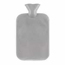 Small hot water bottle on white background