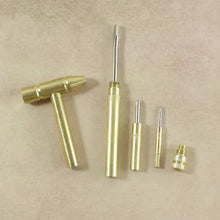 Multi-function hammer tool equipped with various screwdriver tips for home projects