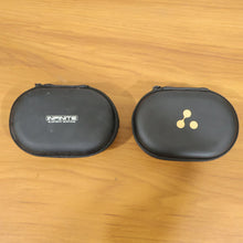 Zippered adapter and cable pouch close up