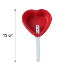 DIY frozen dessert mold tray in heart shape