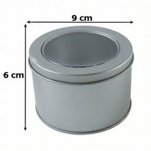 Round tin box size guide