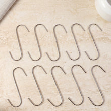 S shaped hooks white bg