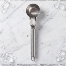 Durable stainless steel scoop for ice cream, dough and melon balls