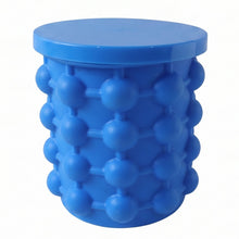 Silicone Ice Cube Maker Cup Squeeze to Pop Mould with Lid Space Saving (1 Pc) view 5