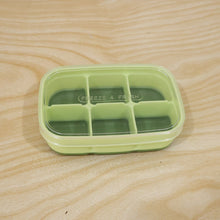 Mini Plastic 6 Cavity Fridge Storage Tray Ice Cube Tray Freezer Mold (1 Pc)