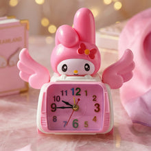 cute bunny table clock