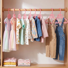 Lightweight kids clothes hangers for nursery wardrobes