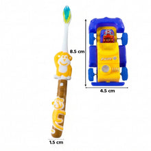 Fun cartoon character toothbrush set for kids dental care